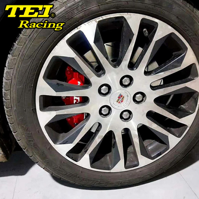 Αγορά 4 Πιστόνια Racing Caliper Brake Kit με 330*28 mm High Carbon Disc Racing και πακέτα φρένων για Cadillac SLS 17 Inch Rim ηλεκτρονική κατασκευή