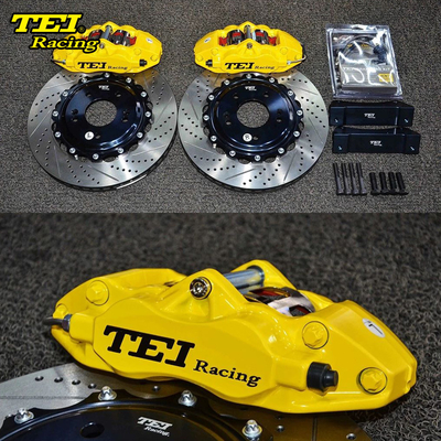 Αγορά 4 Πιστόνια Racing Caliper Hyudnai μεγάλο κιτ φρένων 330 * 28 MM High Carbon Disc Racing και φρένα για Mistra 17 ίντσες Rim ηλεκτρονική κατασκευή