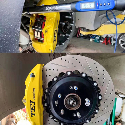 Αγορά 4 Πιστόνια Racing Caliper Brake Kit με 355 * 32 mm High Carbon Disc Racing και φρένα για Hyudnai Veloster 18 ίντσες Rim ηλεκτρονική κατασκευή