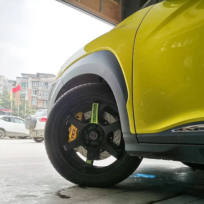 Αγορά 4 Πιστόνια Racing Caliper Hyudnai μεγάλο κιτ φρένων 330 * 28 MM υψηλού άνθρακα δίσκος αγώνων και φρένες για Encino 18 ίντσες Rim ηλεκτρονική κατασκευή