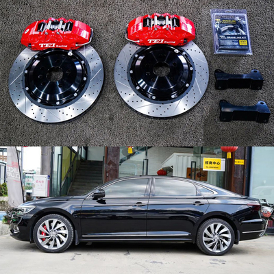 Αγορά 6 Πιστόνια Racing Caliper VW Big Brake Kit 355 * 32 MM High Carbon Disc Racing και φρένα για το PASSAT 19 ίντσες Rim ηλεκτρονική κατασκευή