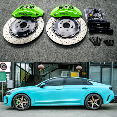 Αγορά 6 Πιστόνια Racing Caliper Brake Kit με 355*32 mm High Carbon Disc Racing και πακέτα φρένων για Kia ALL NEW K5 18 Inch Rim ηλεκτρονική κατασκευή