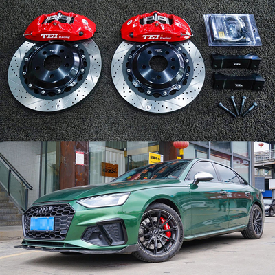 Αγορά Μπροστά Audi Μεγάλο κιτ φρένων για A4L 18 ιντσών 4 κιτ φρένων με τσιμπιδάκι με 355*28 mm περιστροφέα ηλεκτρονική κατασκευή