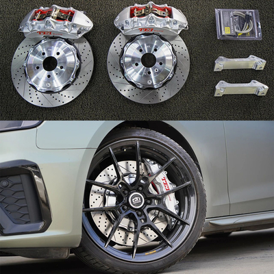 Αγορά Μπροστά BBK Audi Big Brake Kit για A4 B9 19 ιντσών 6 βρόγχος Caliper Brake Kit με 378 * 32 mm Rotor ηλεκτρονική κατασκευή