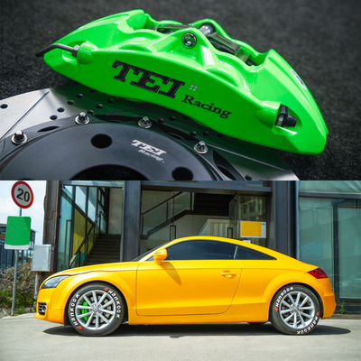 Αγορά Audi TT / TT RS Μπροστά BBK Μεγάλο Κιτ Φρένων 4 Πιστόν πλαστοποιημένο δύο κομμάτια Caliper με δίσκο Rotor 17 ιντσών αυτοκίνητο ηλεκτρονική κατασκευή