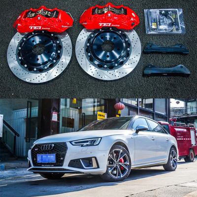 Αγορά Μπροστά Audi Μεγάλο Κιτ Φρένων Για A4 B9 18 ιντσών 6 Κεφαλοκόλλημα Φρένων Κιτ με 355 * 32 mm Ροτόρ ηλεκτρονική κατασκευή