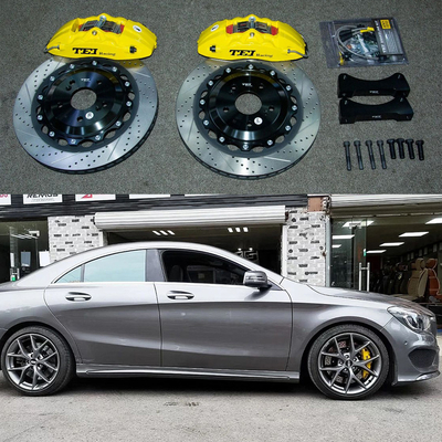 Αγορά Υψηλής απόδοσης BBK για Mercedes Benz CLA κατηγορία W117 18 ιντσών Ρίχτρα αυτοκινήτου μπροστινό 4 κιτ φρένων έμβολο αυτόματο σύστημα φρένων ηλεκτρονική κατασκευή