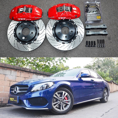 Αγορά Κλάση C W205 Mercedes Μεγάλο Κιτ Φρένων 17 ιντσών Μπροστά 4 Πιστόνια Κιτ Φρένων Αυτοκινητικό Σύστημα Φρένων ηλεκτρονική κατασκευή