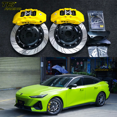 Αγορά Μπροστά Big Brake Kit 6 Πιστόν Caliper με 355x32mm ρότορα BBK αυτόματο σύστημα πέδησης για Changan UNI-V 18 ίντσες όπισθο του αυτοκινήτου ηλεκτρονική κατασκευή