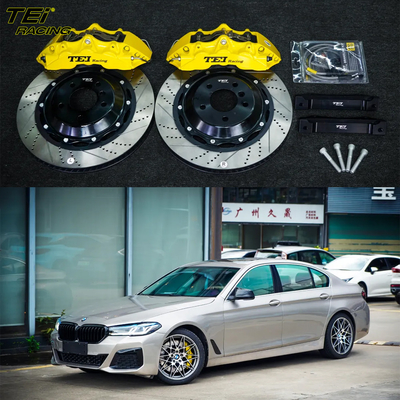 Αγορά Μπροστά Big Brake Kit 6 Piston Caliper με 378x32mm rotor BBK αυτόματο σύστημα φρένων για BMW F18 19 ιντσών περιφέρεια αυτοκινήτου ηλεκτρονική κατασκευή