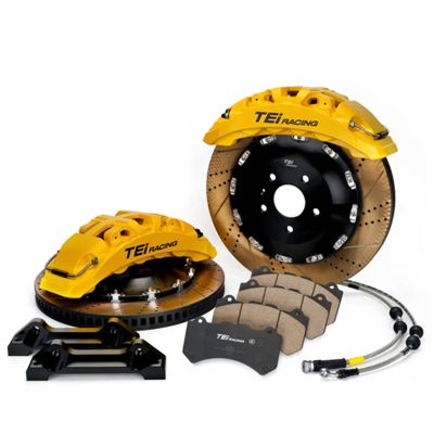 ποιότητας  TEI Racing Ultra-high Strength SR8 8 Pot Monoblock Caliper Big Brake Kit For 20/21/22 Inch Car Rim Εργοστάσιο