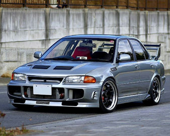 Αγορά 4 μπιστόνια BBK Kit για Mitsubishi Lancer EVO 3 μπροστινό τροχό 17 ιντσών 18 ιντσών 345 * 32mm 355 * 32mm Ροτόρ ηλεκτρονική κατασκευή