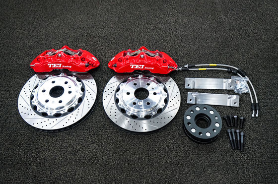 Αγορά TEI Racing BBK P60NS 6 Πιστόν πλασμένο δύο κομμάτια Caliper Brake Kit για Cadillac XT5 19 ιντσών μπροστινό τροχό ηλεκτρονική κατασκευή