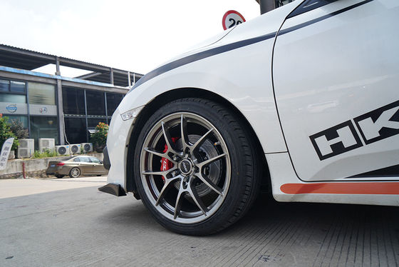 Αγορά Η Honda Civic EG6 EK9 EX Seden P40S 4 Πιστονικό σφυρηλατημένο σφιγκτήρα με 330 * 28mm Ροτόρα 17 ιντσών τροχός ηλεκτρονική κατασκευή