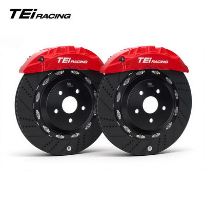 TEI P60EV Big Brake Kit 6 Pot Αυτόματες Δαγκάνες Φρένων 18 ιντσών Δίσκος BBK για VW Golf MK6 MK7 MK7.5 MK8 GTI R