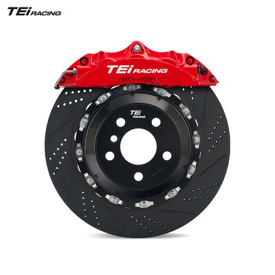 TEI P60NS Brake Caliper 6 Pot 355*28mm 378*28mm High Carbon Iron Disc Front Modified Brake Kit for Tesla Model Y