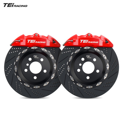 Τεχνουργήματα BBK 4 Πιστόν Caliper Μεγάλο Τεχνουργήματα Φρένων για Honda Civic Μπροστά τροχό