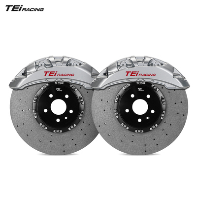 TEI BBK SR10 Carbon Ceramic Brake Rotor R20 R21 R22 10 Piston Big Brake Caliper Kit για Tesla Model S καρό